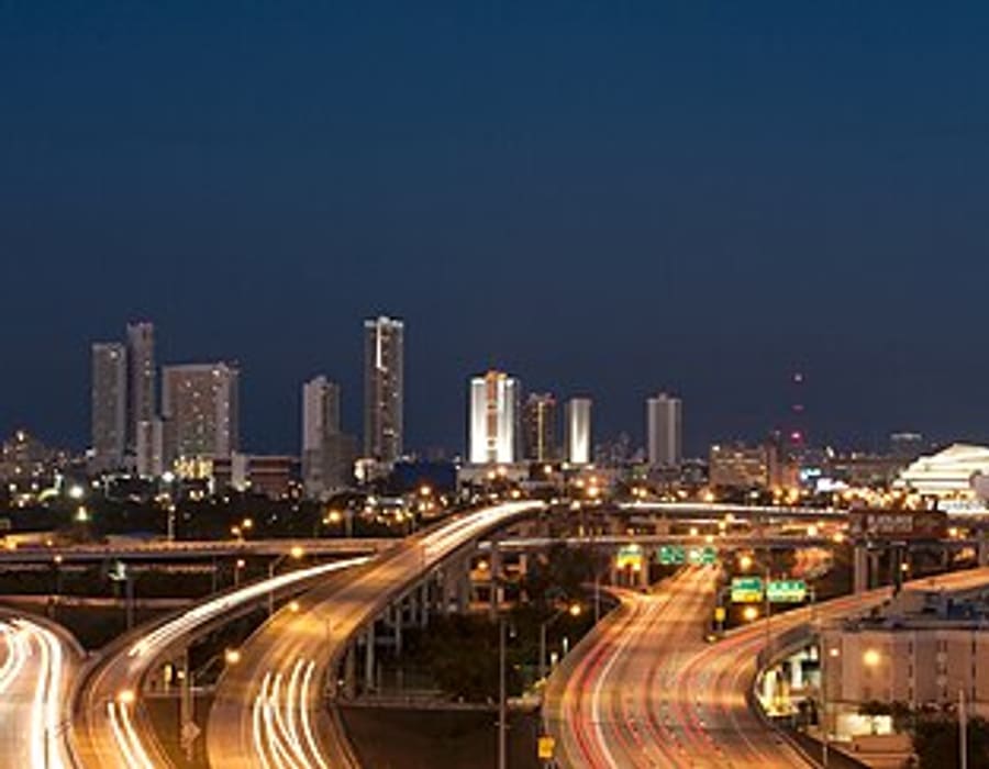 Downtown Miami skyline 20100305